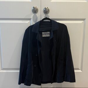 Frank & Eileen Navy Corduroy Blazer